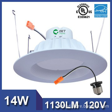 shopping mall OKT traic dimmable 6inch 14w led commercial downlight